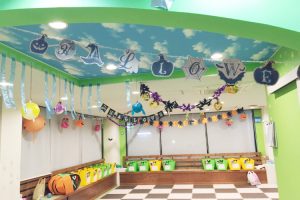 デイの中がハロウィン仕様になりました♪