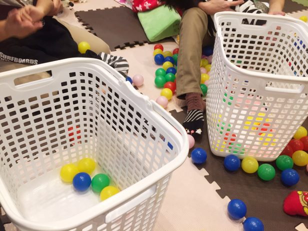 玉入れゲーム
